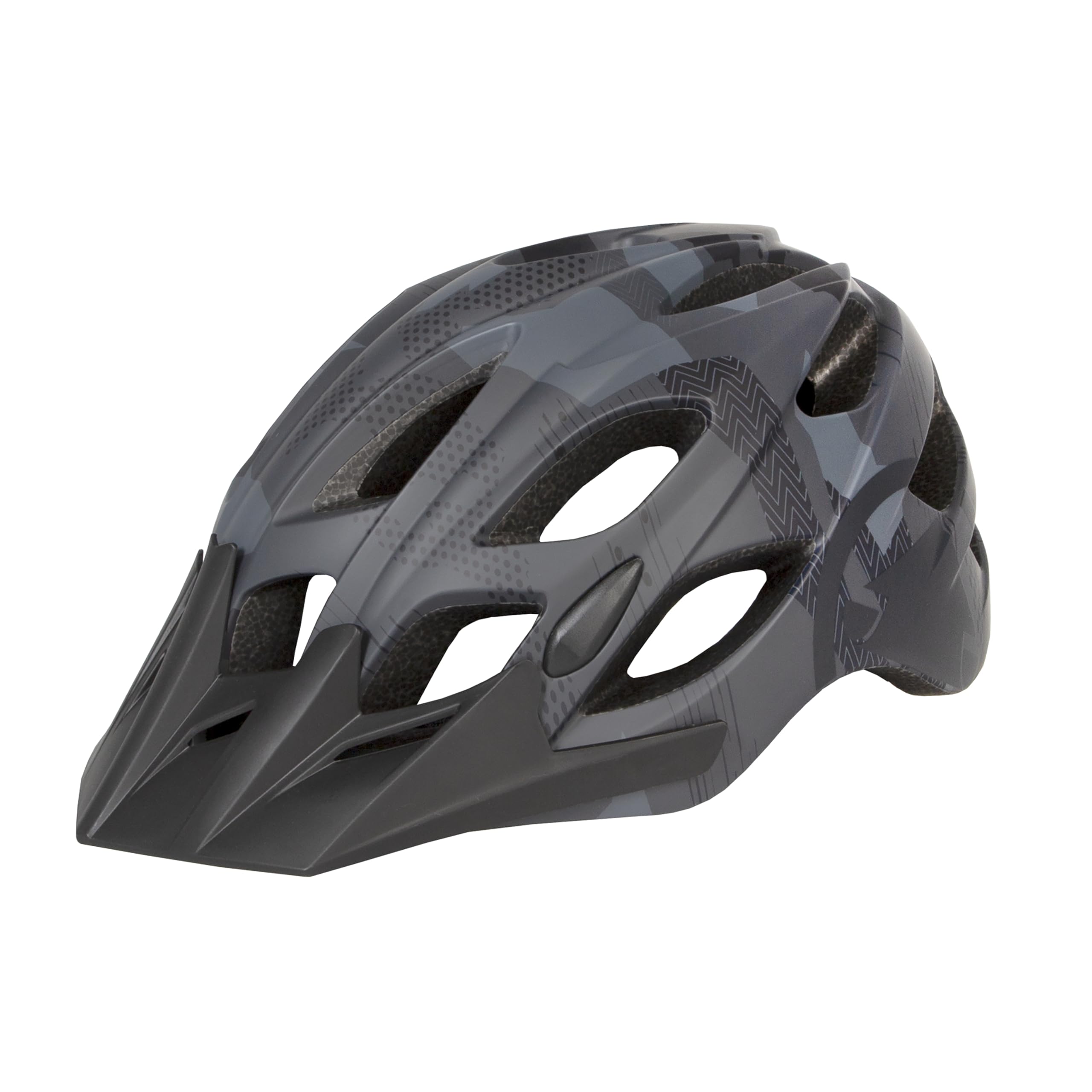 Endura Unisex Adult Hummvee Youth Cycling Helmet | Lightweight Construction | Road or Mountain Bike | Stylish Design Helmet, Black, One Size