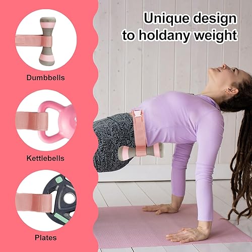 Miniatura 5 de Cinturón de empuje de cadera, cinturón de glúteos para empuje de cadera, fácil de usar con mancuernas, pesas rusas, platos, cinturón de ejercicio de