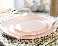 Vista 137 de [30 Pack 16 OZ Bowls] Edge Collection Mint Green Plastic Party Soup Bowls Premium heavyweight Elegant Disposable Tableware Dishes