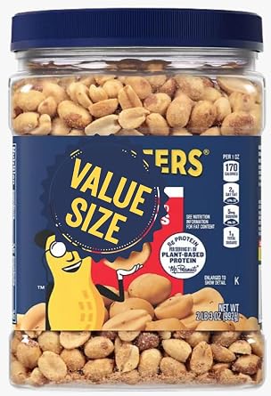 Unsalted Dry Roasted Peanuts, 35 oz.