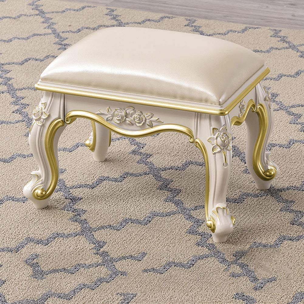 Tabouret de changement de chaussure pour entrée chic et coiffeuse de chambre