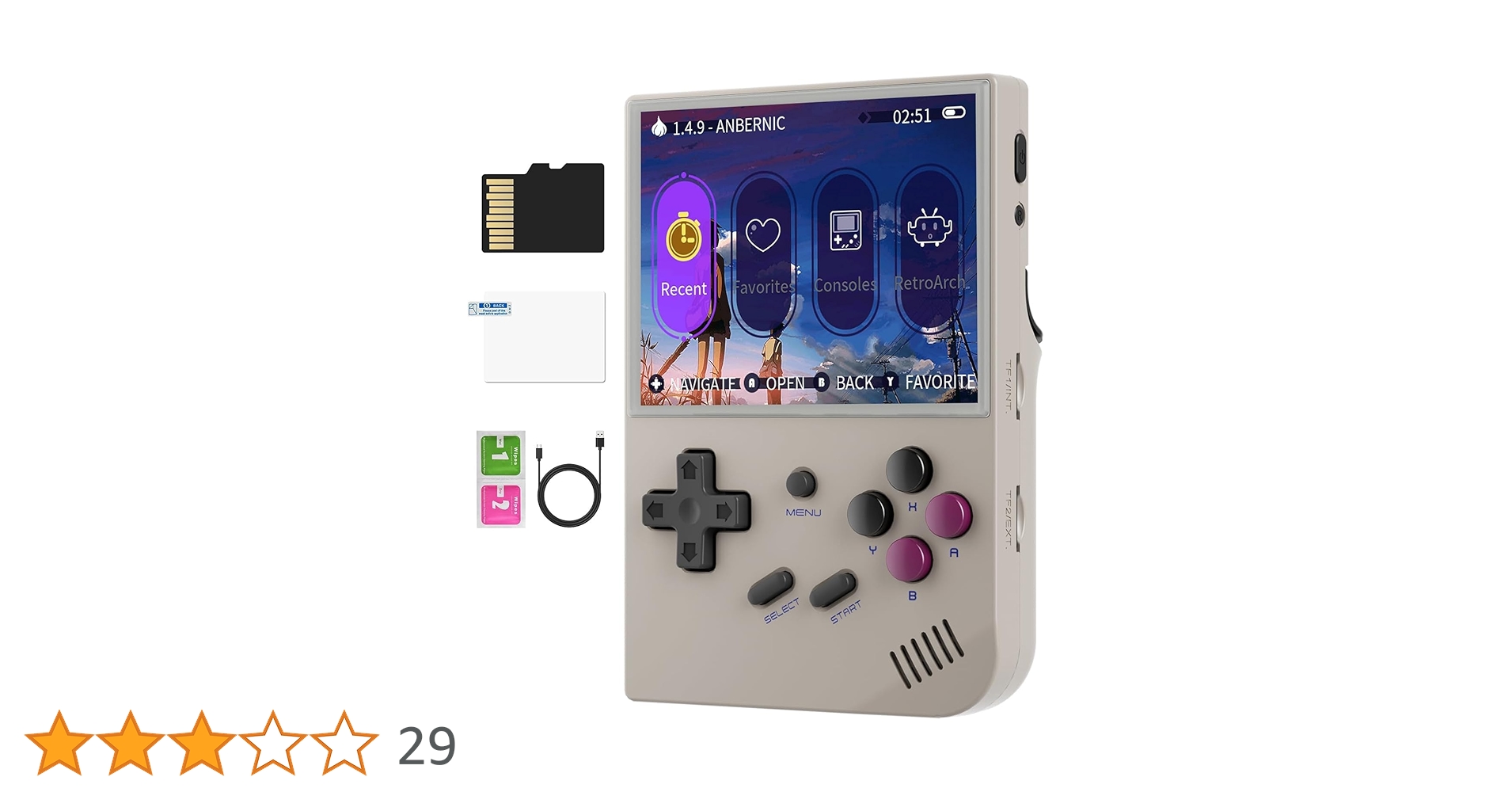 whatsko RG-350【新品未使用】 Amazon.co.jp: Whatsko RG351M ポータブルレトロゲーム機 Retro