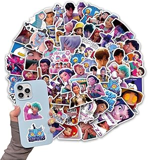 Comprar 60 Piezas Pegatinas K-pop, Adehesivos K-pop para Fans, Regalo para Fans de K-pop, K pop Merch,Decoración, Manualidades, Scrapbooking, Laptops, Colección de Adhesivos Temáticos