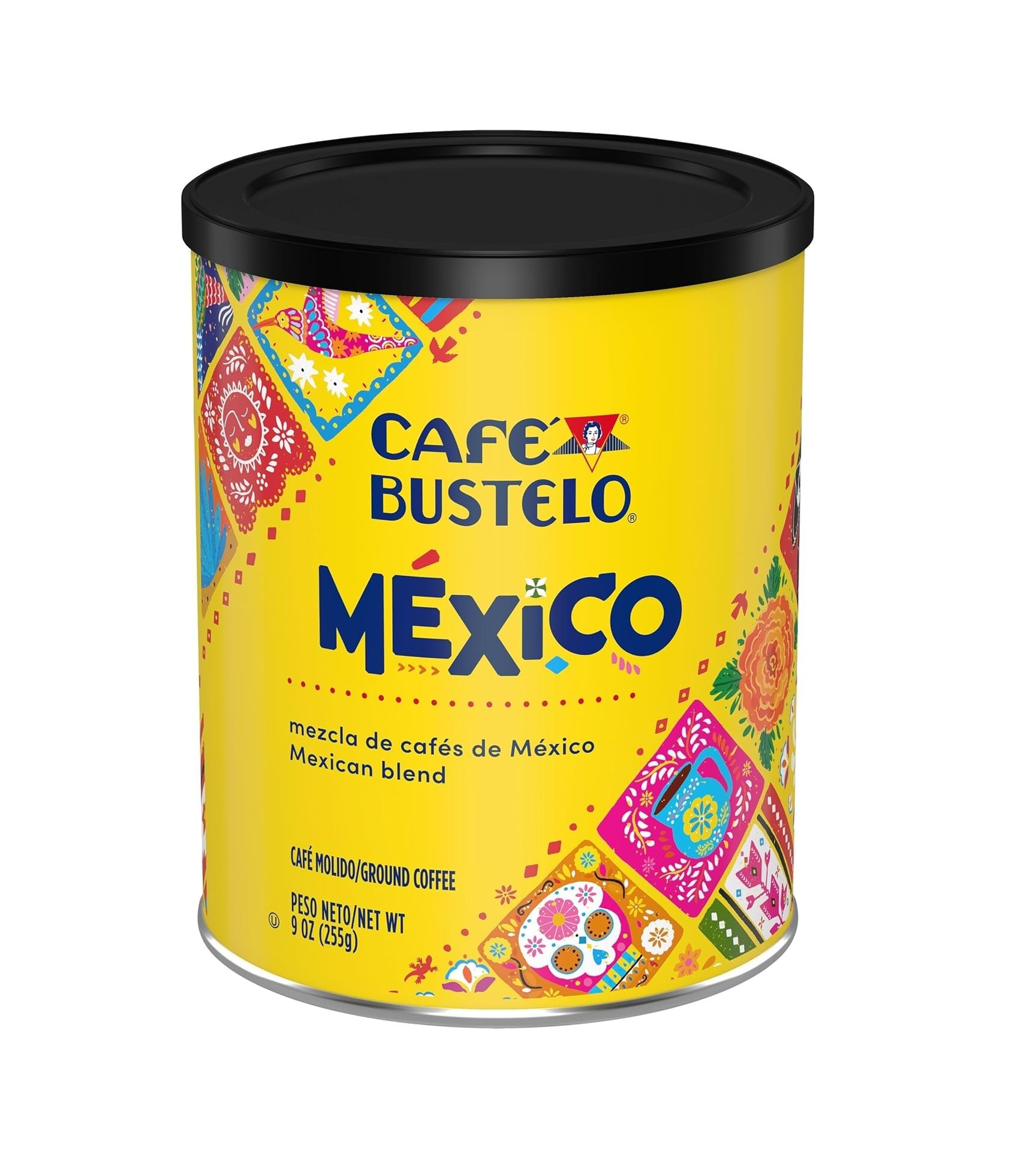 Cafe Bustelo Mexico Blend Dark Roast Ground Coffee, 255g