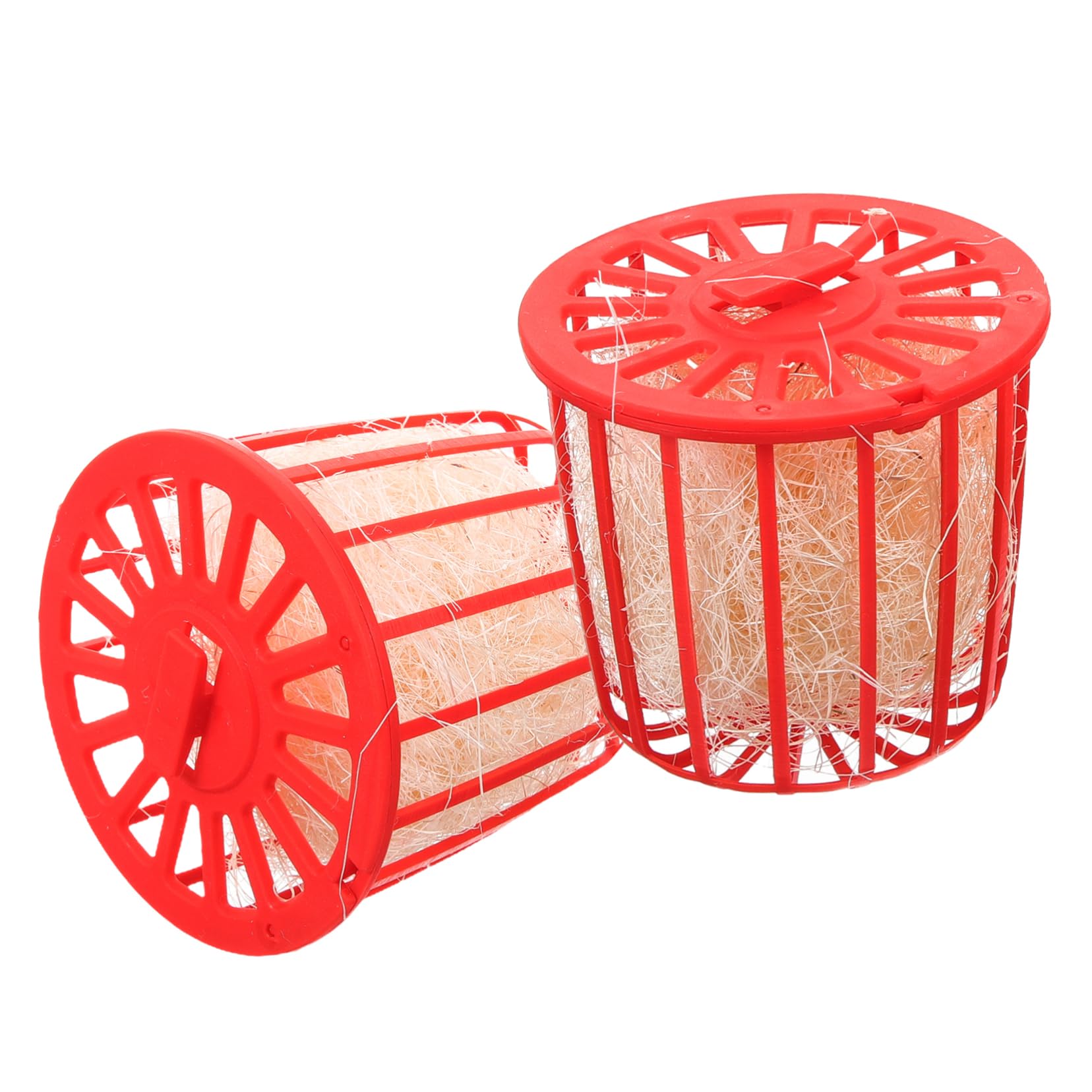 BCOATH 2Pcs Bird Nesting Hatching Tool Relaxing Nest Basin for Birds Ideal Nesting Basin for Parakeets Canaries and Other Birds Bird Nesting Material for Wild Birds