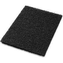 Americo Manufacturing Co 40011420 Stripping Pads, 14w X 20h, Black, 5/ct