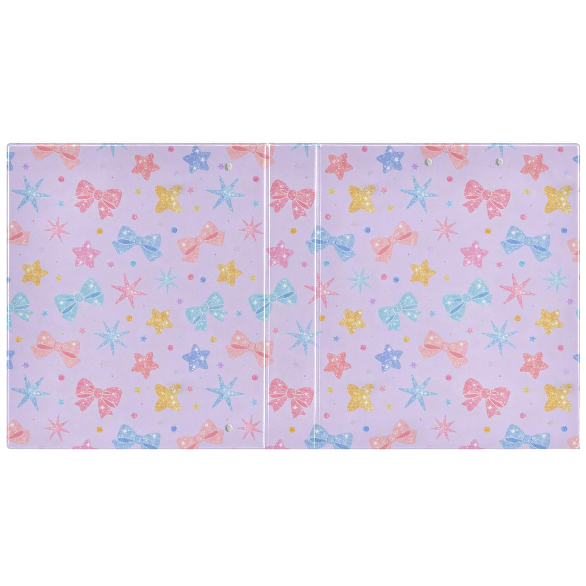 Raccoglitore a tre anelli da 2,5 cm e mezzo con tasche, confezione da 1/2 raccoglitori per studenti universitari con copertina rigida