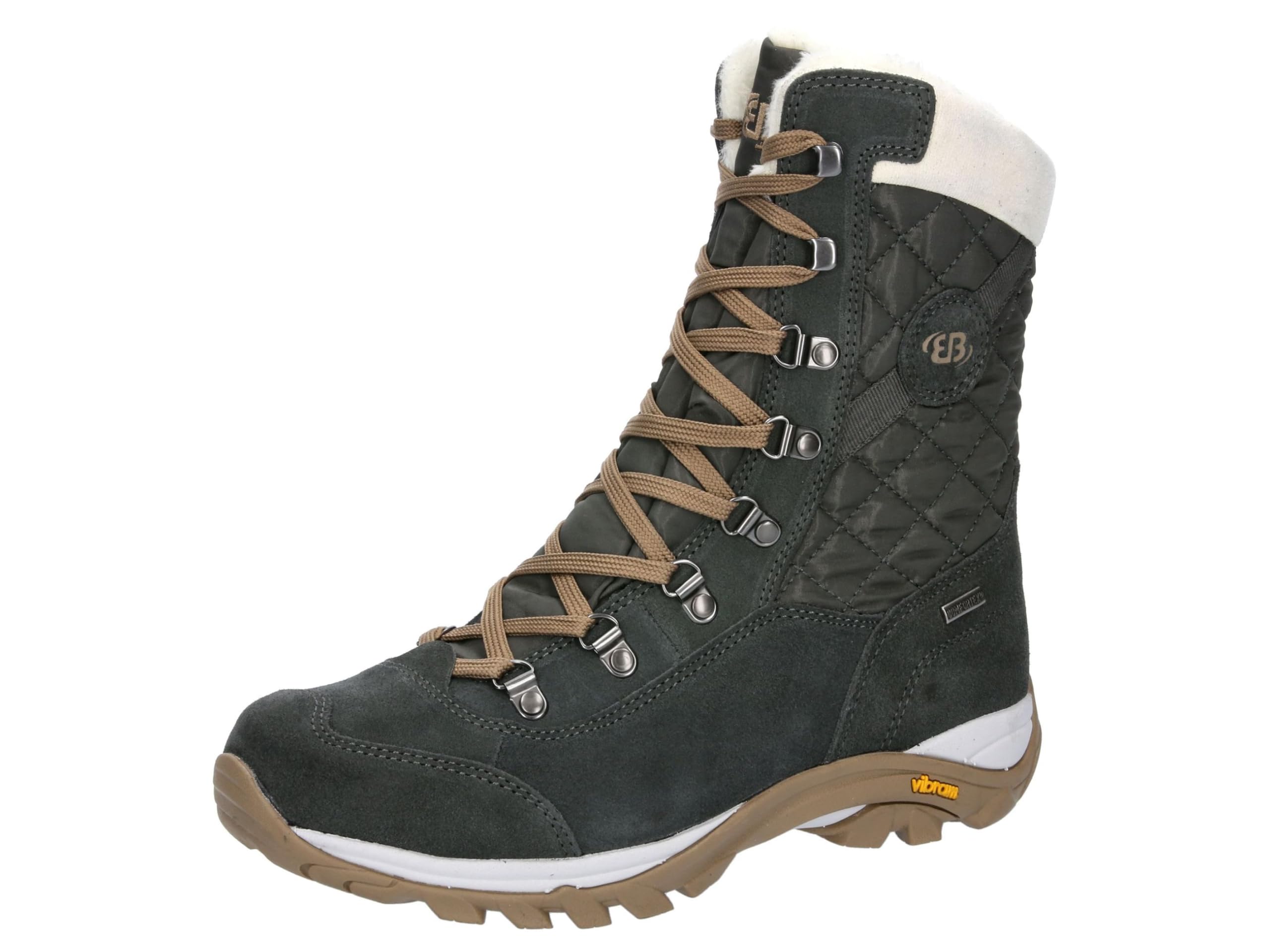 Brütting Women's Fenella Snow Boots, Anthracite beige, 7 UK