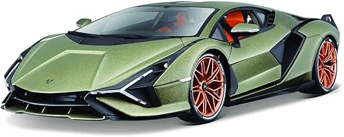 Miniatura 6 de Bburago 1:24 Lamborghini Sián FKP 37 - Verde