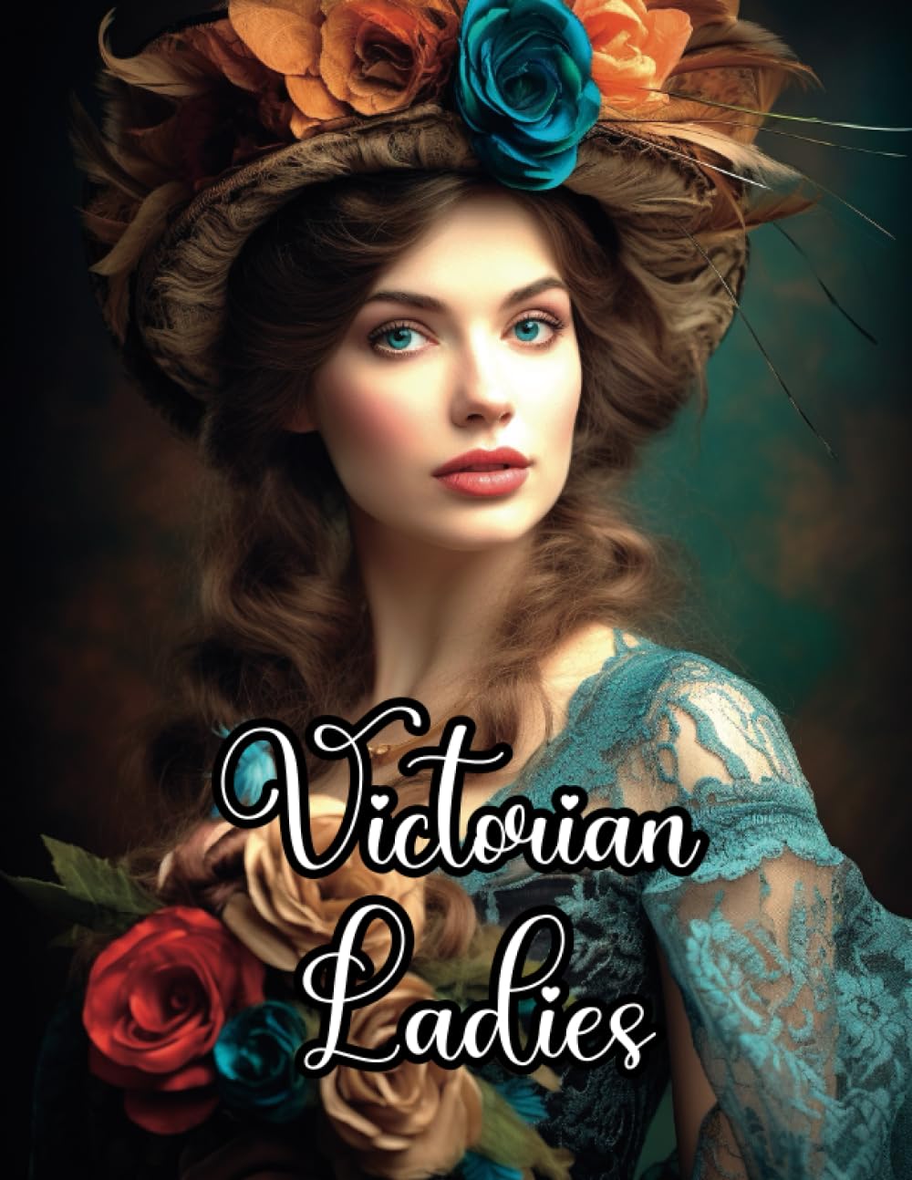 Victorian Ladies: Detailed and Realistic Coloring Book | Featuring Victorian Era Ladies | For Adults and Teens