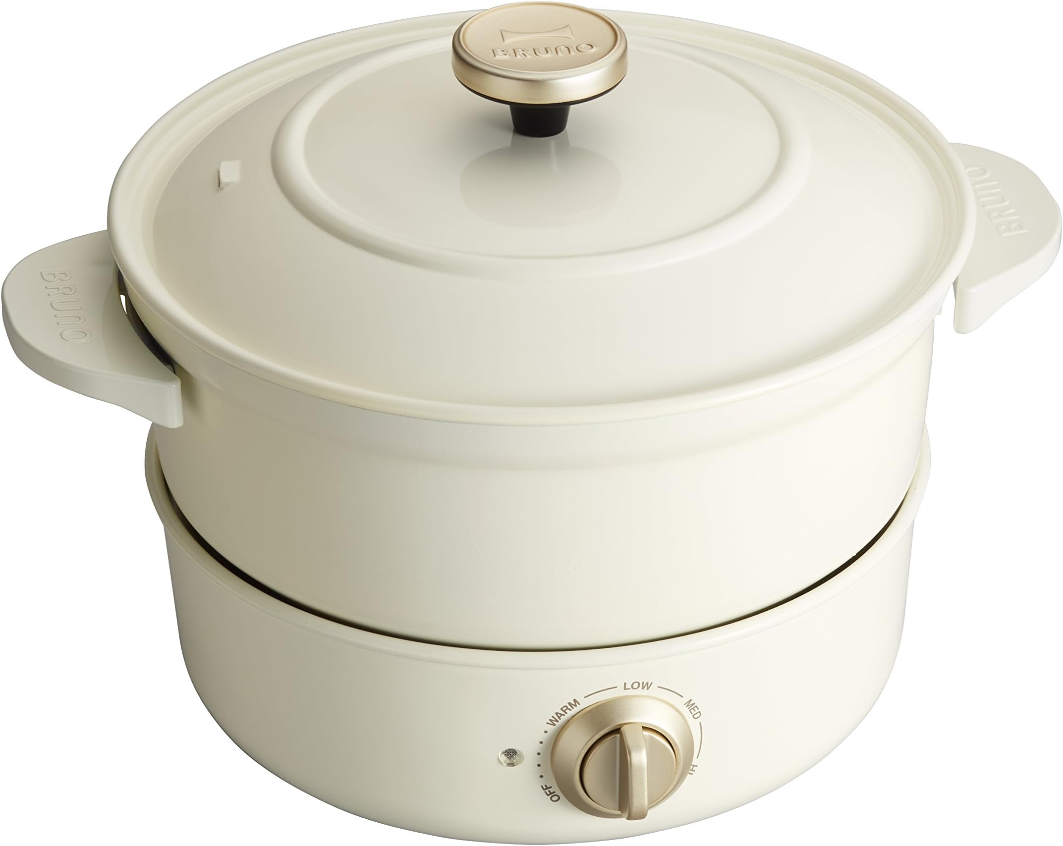 Electric grill pot BOE029 (White)