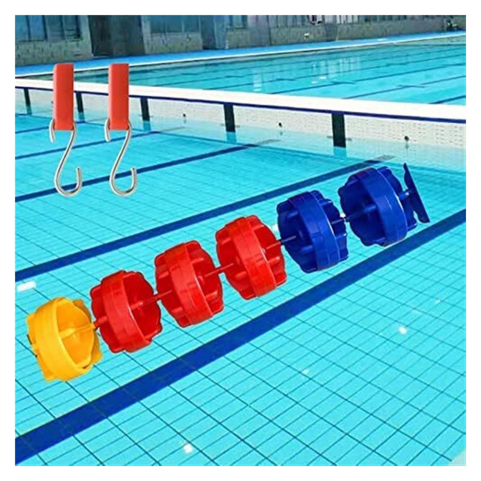 Cordes de séparation de couloirs de piscine pour entraînements et compétitions de natation