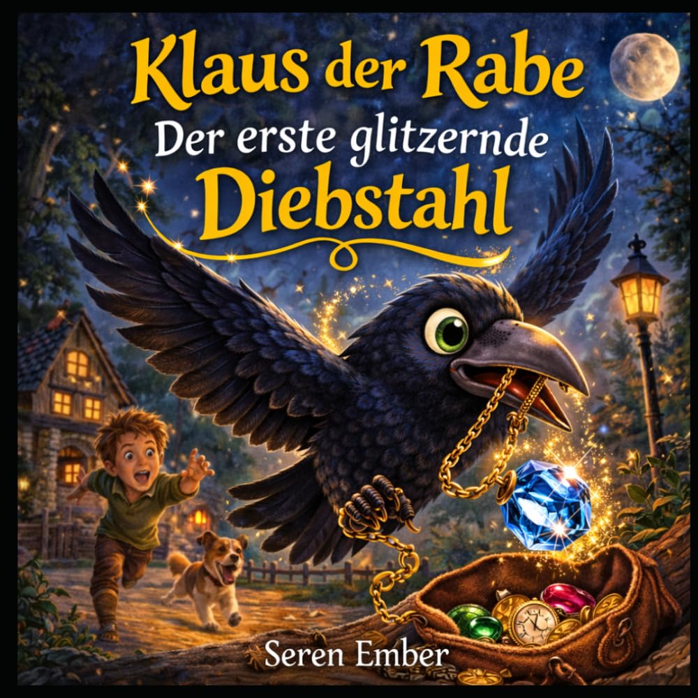 Klaus der Rabe: Der erste glitzernde Diebstahl