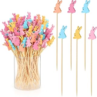 100 Pcs Toothpicks, 4.72 Inch Cocktail Picks for Appetizers