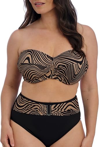 Fantasie Womens Pemba Island Underwire Twist Bandeau Bikini Top