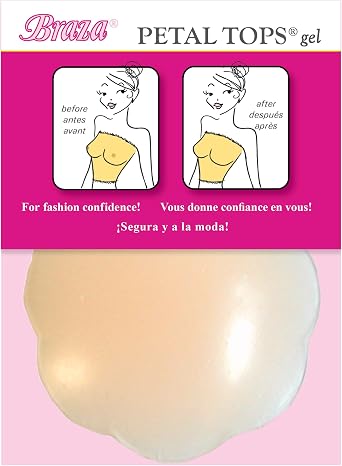 Braza Silicone Gel Petals - Reusable Nipple Covers