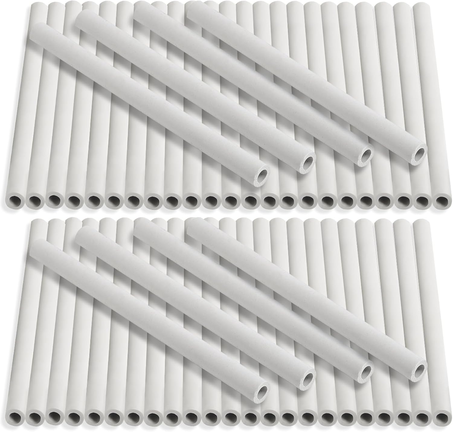 Grill Ceramic Rods for DCSCT Gas Grill, Replacement Gas Grill Ceramic Radiants for DCS Grill 245398 27DBQR 36EBQAR 27FSBQ 36DBQ 36DBQAR 48DBQR Grill Heat Plates,9.5" Long,54pcs Ceramic Rods