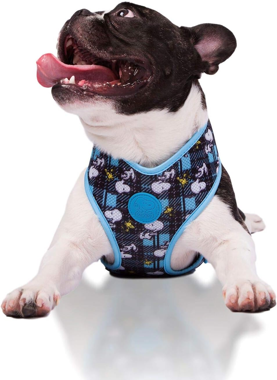 ZOOZ PETS Snoopy Dog Harness Small Dogs and Large Breeds Mesh Dog Harnesses Puppy to XL Dogs XL Safe Adjustable Harness for Pets…