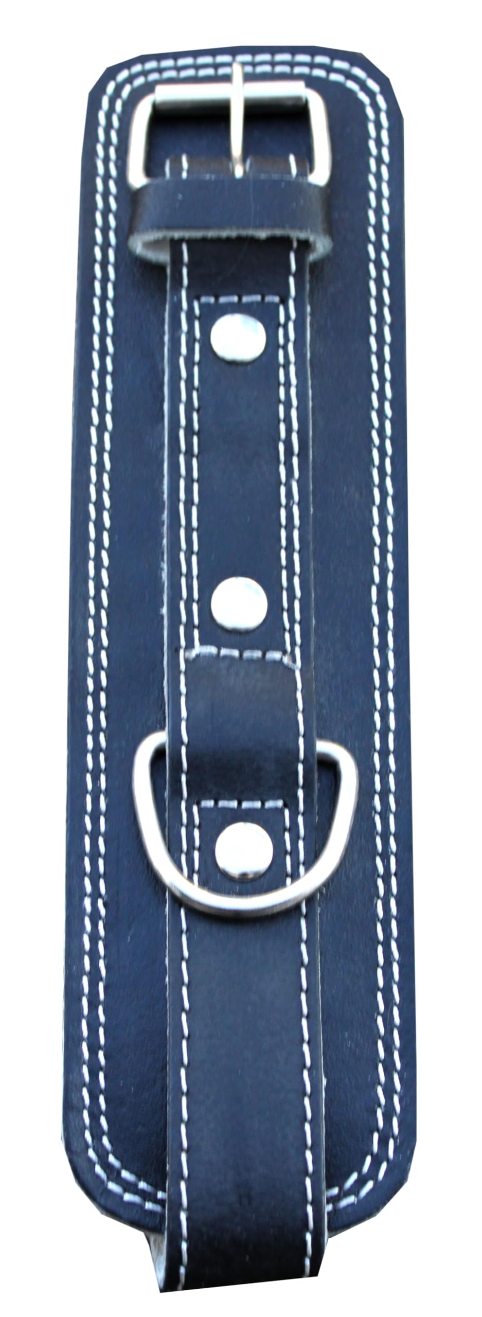 Lisaro Fußschlaufe aus-Leder, verstellbar, extra weich gepolstert, Hochwertige Spaltleder Fußschlaufe, Ideal für alle Kabel-Zugübungen und Hardcore. Lieferung Pro Paar