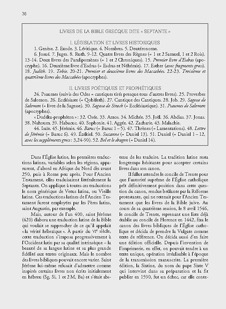 La Bible - Traduction officielle liturgique – cuir marron