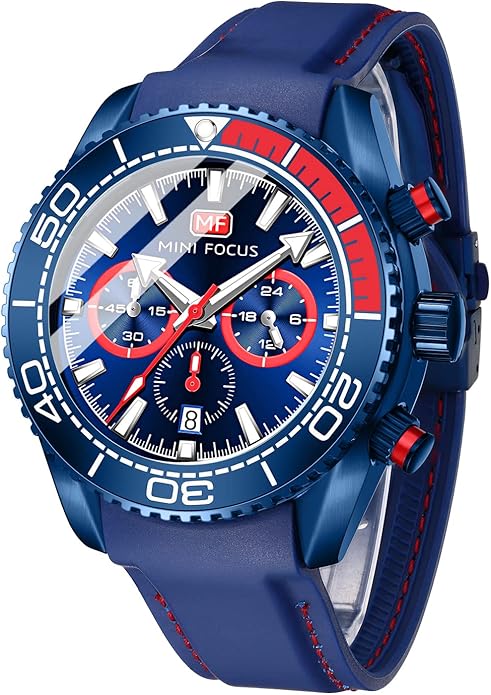 MF MINI FOCUS Men Watch Silicone Men Wrist Watch Q&hellip;