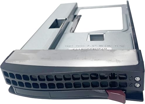 2.5 to 3.5 HDD Tray Compatible with Supermicro Server MCP-220-00118-0B | BestParts New 2.5 to 3.5 inch Tool Less Hot Swap HDD Converter Caddy