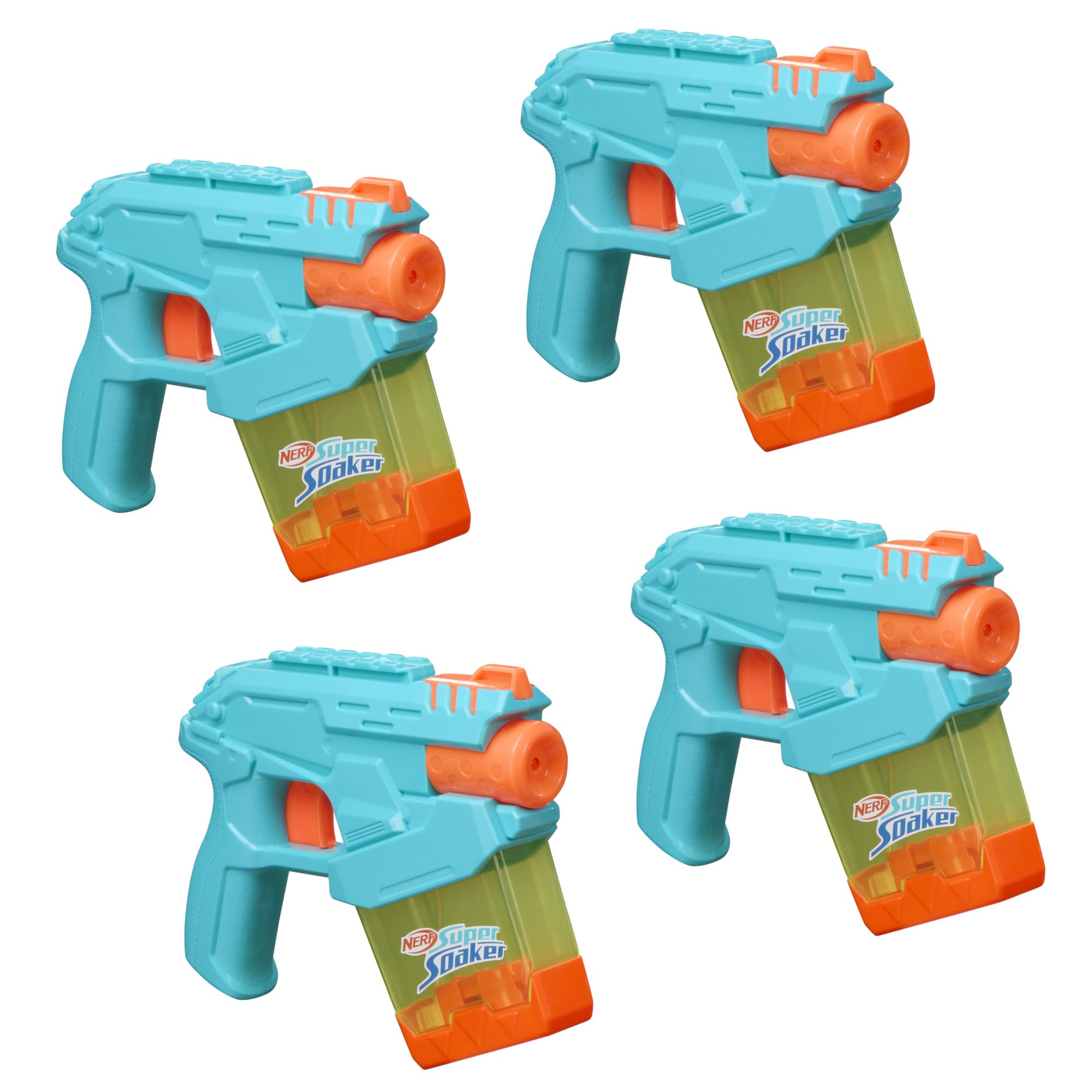 Nerf Super Soaker Mini Dunk-Fill pack de 4 blasters à eau 101 ml pour enfants dès 6 ans - 8