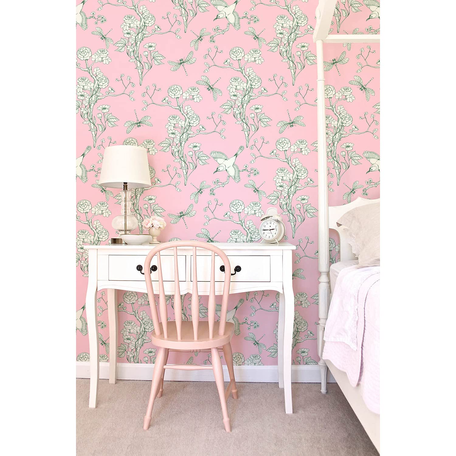 Papier peint intissé Fleurir pour meuble et salon crée une ambiance bucolique