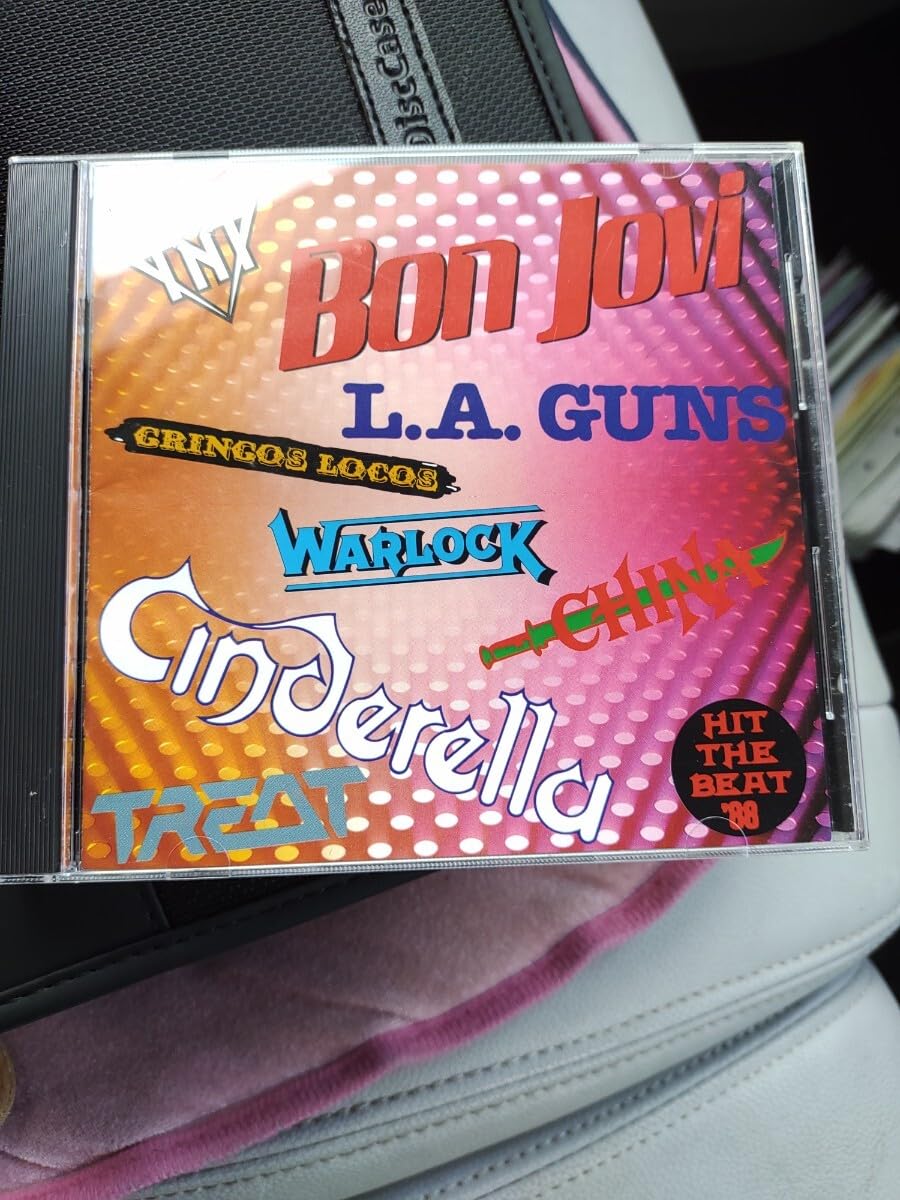 Amazon.co.jp: 激レア☆Hit The Beat `88☆Bon Jovi/Cinderella/LA
