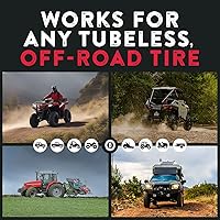 Vista 5 de GlueTread Kit de parches externos – para neumáticos sin cámara – No es necesario quitar el neumático – El kit incluye suficiente