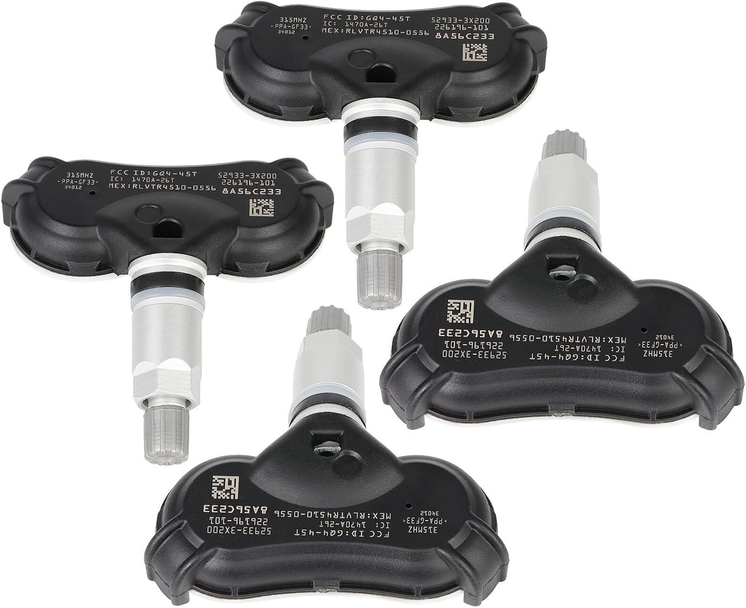 SCITOO 315MHz Tire Pressure Monitoring System Sensor Tire Pressure Sensor Kit 529333X200 2011-2013 For Hyundai Elantra,2013-2014 For Hyundai Elantra Coupe