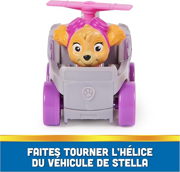 Paw Patrol - Pat Patrouille - Coffret Cadeau 6 Racers Pup Squad - Voiture Figurine À Collectionner - Pat Patrouille Jouet - Cadeau Enfant 3 Ans Et + - Jouet Enfant 3 Ans Et + - 5