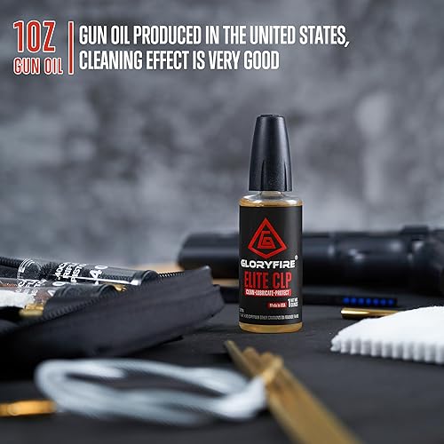Miniatura 4 de GLORYFIRE Kit de limpieza universal para pistolas de caza, rifles de caza, pistolas, escopetas, kit de limpieza para .22 .270 .30 .350.354 in .45