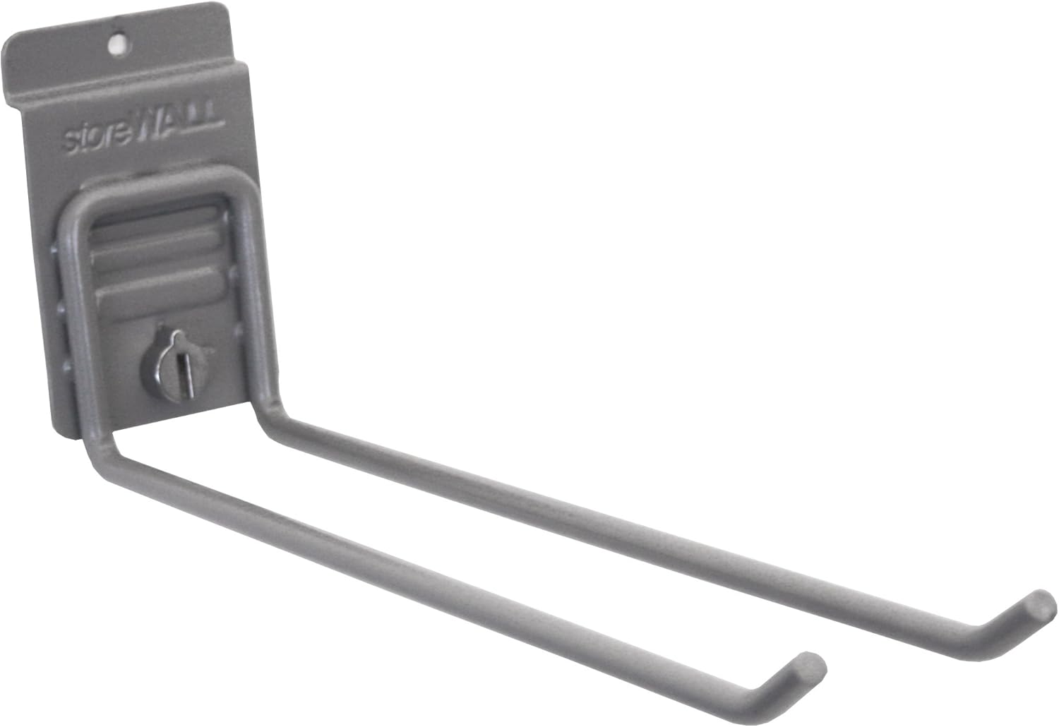 Deluxe Home Gym Fitness Slatwall Storage and Organization Kit (Brite White)