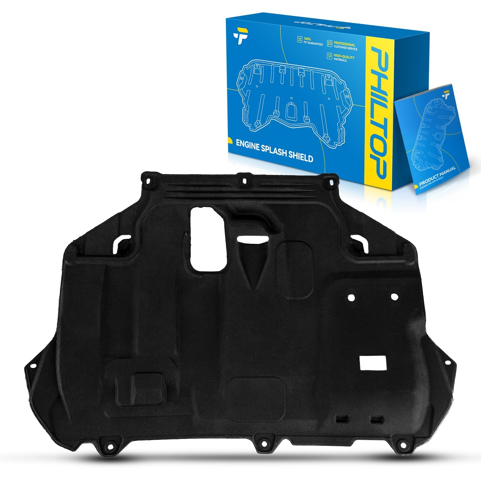 PHILTOP Engine Splash Shield for 2013-2018 Ford Focus 2.0T