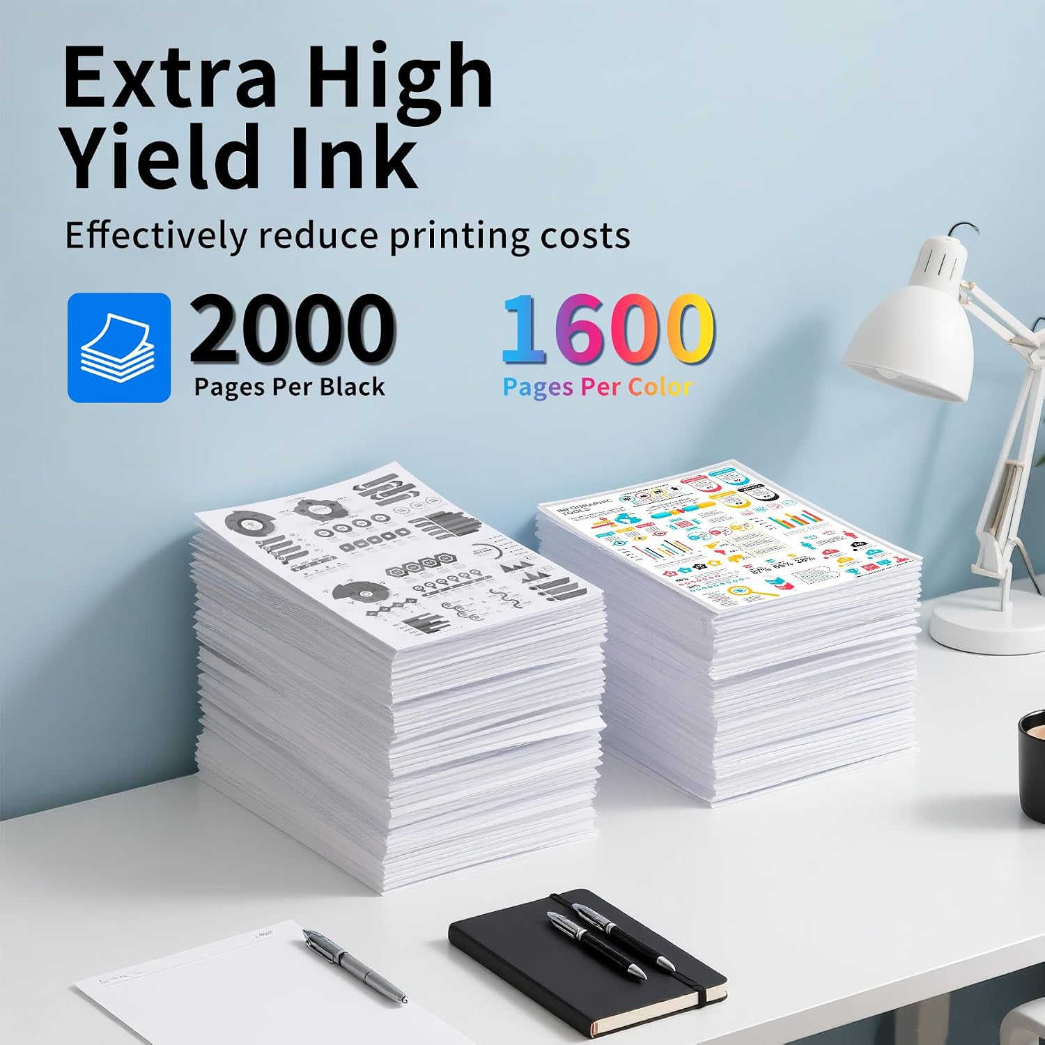 Condition photo showing New/Like New for 952xl pack (4-pack,bk,cmy) replacement for hp 952xl ink cartridges combo pack hp ink 952xl black and 952 color combo pack for hp printers officejet 8702 pro 8710, 7740, 8720, 8725, 8210, 8740,8715