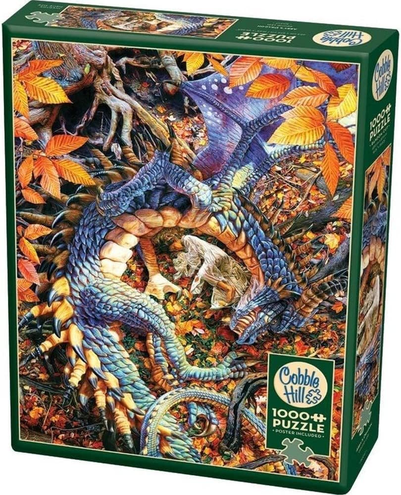 Cobble Hill 1000 Piece Puzzle - Abby's Dragon - Sample Poster Included
