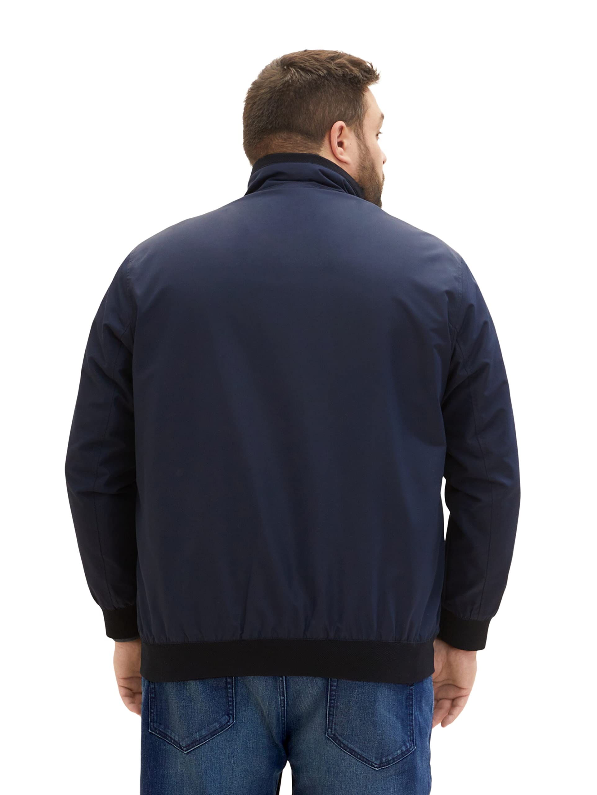 TOM TAILOR Herren Plussize Jacke 1037015, 10668 - Sky Captain Blue, XXL – Ansicht 2