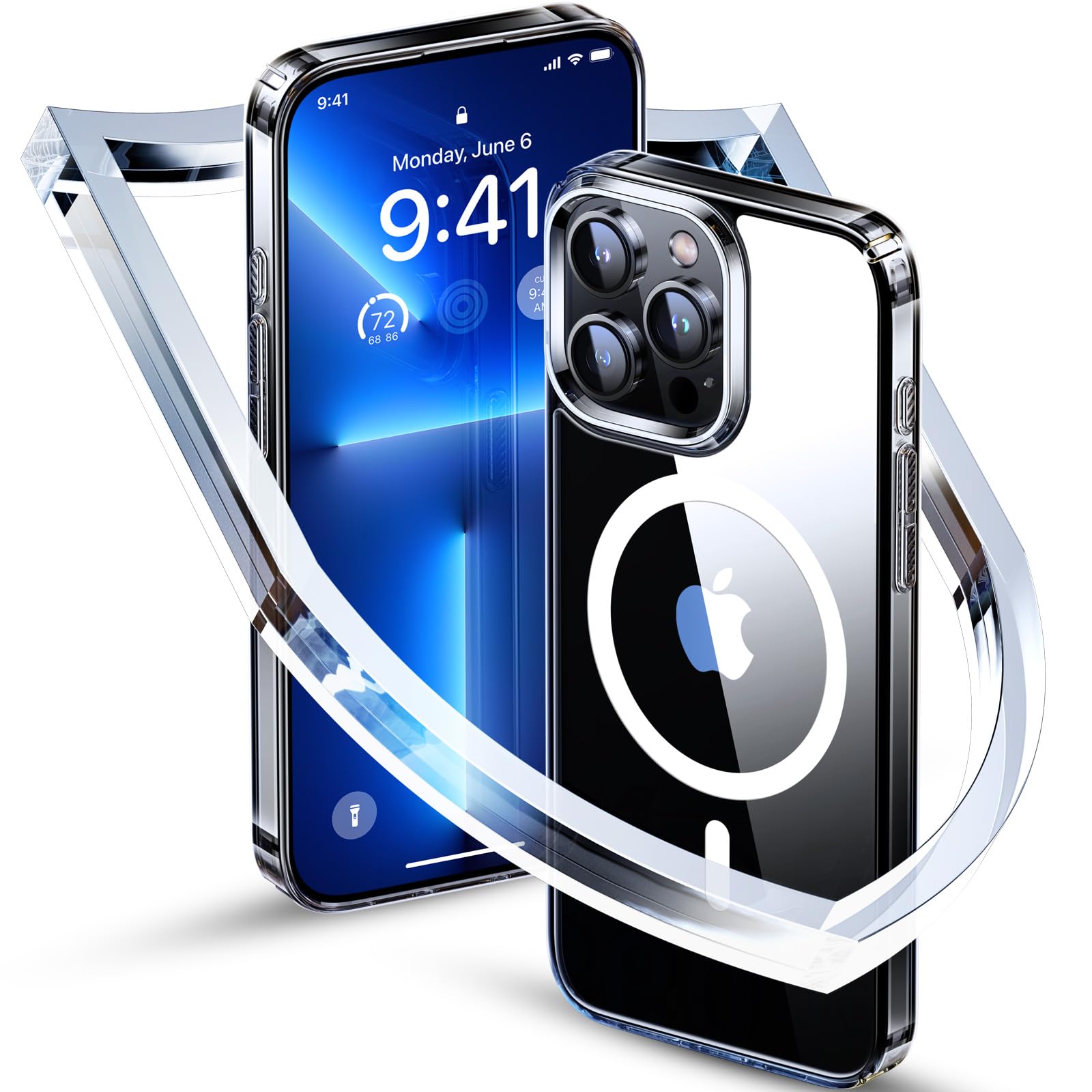 Amazon.co.jp: Simtect iPhone 13 Pro Max用に設計された磁気