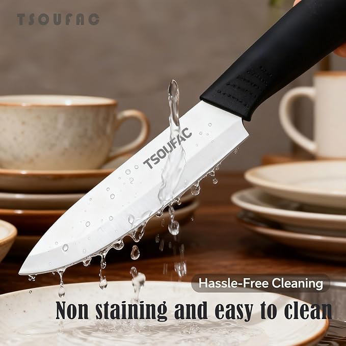 Set Cuchillos Cocina 6 Piezas Cerámica Base miniatura 7