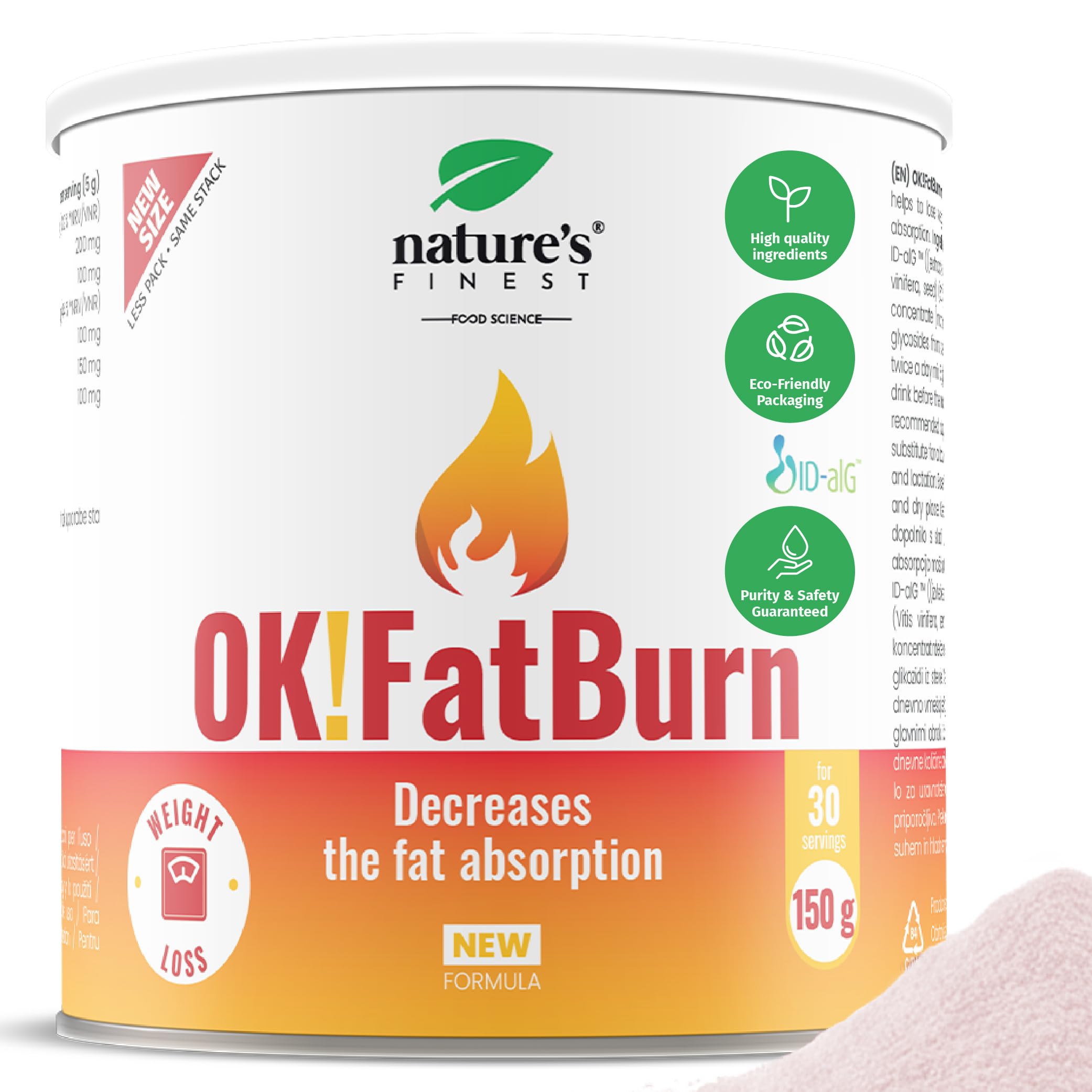 Sponsored Ad – Powerful Fat Burner Powder for Men & Women - Metabolism Booster with L-Carnitine, L-Tyrosine, ID-alG™ & Vitamin C - Gluten-Free Weight Loss Support for Energy & Fat Metabolism - Vegan