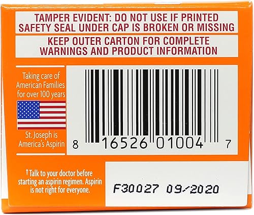 Miniatura 6 de St. Joseph Aspirina masticable naranja de 81 mg, 36 tabletas (paquete de 3)