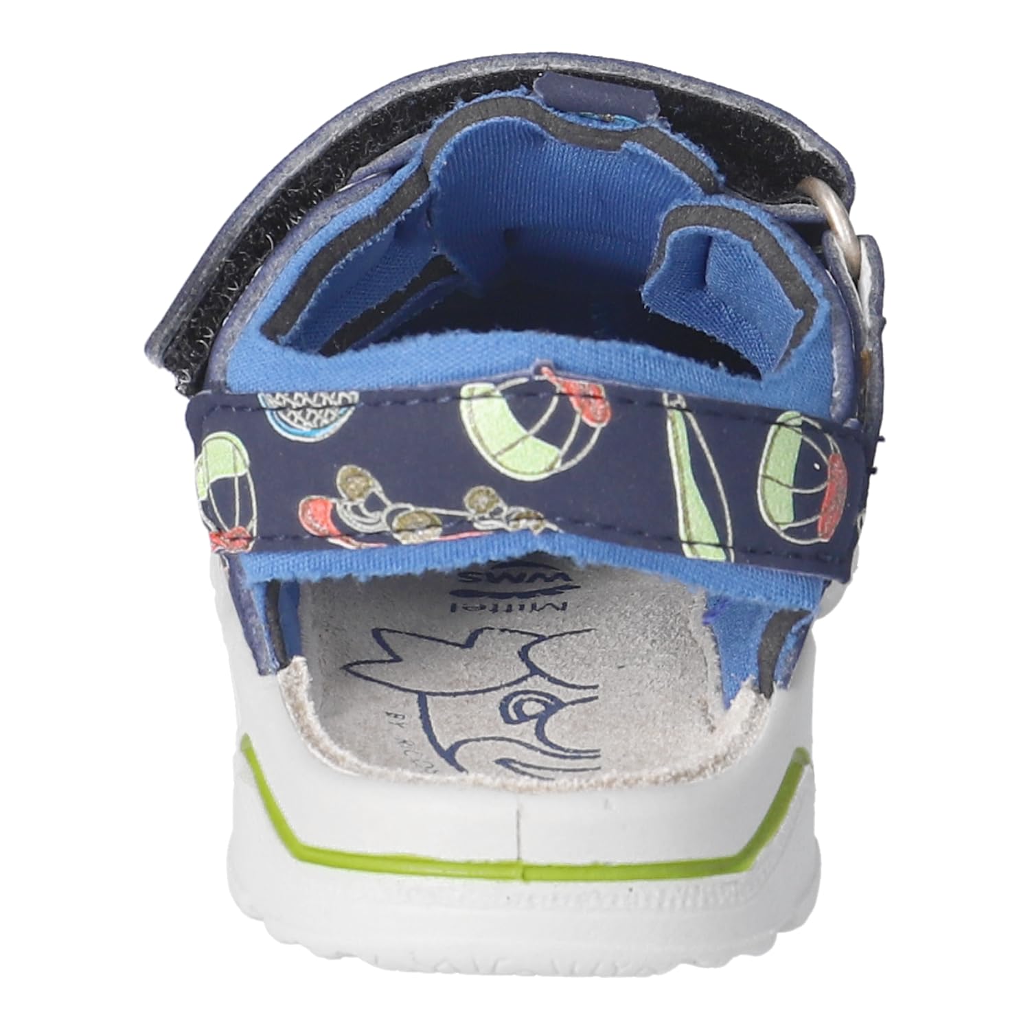 RICOSTA Mädchen und Jungen Sandalen Gery, Kinder Lauflernschuhe, Weite: MITTEL