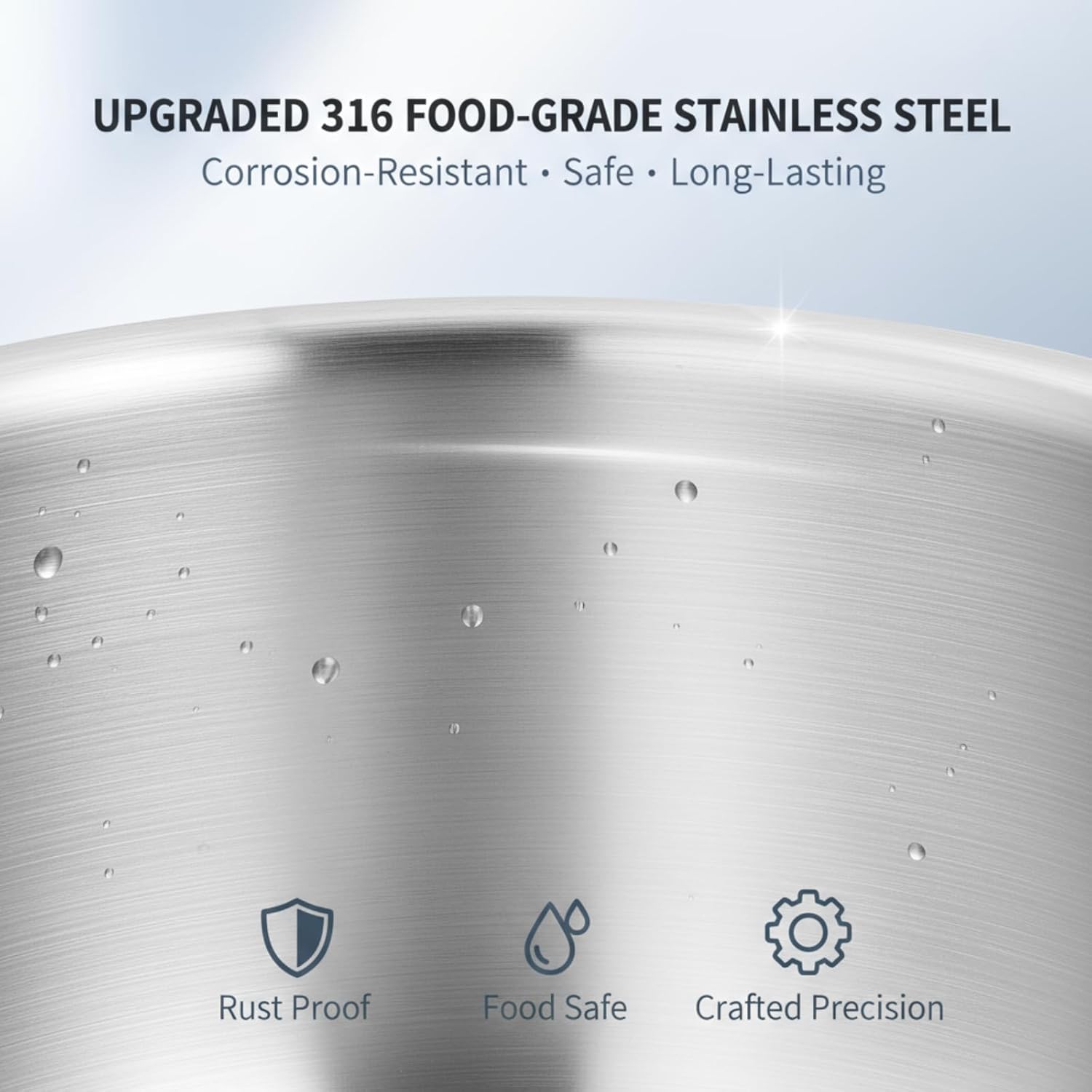 3L (5.5-Cup) 316 Stainless Steel Inner Cooking Pot Compatible with Zojirushi NP-HBF10 Rice Cooker – Fits B263/B265 Replacement Liner, Food-Grade Durable Bowl Upgrade