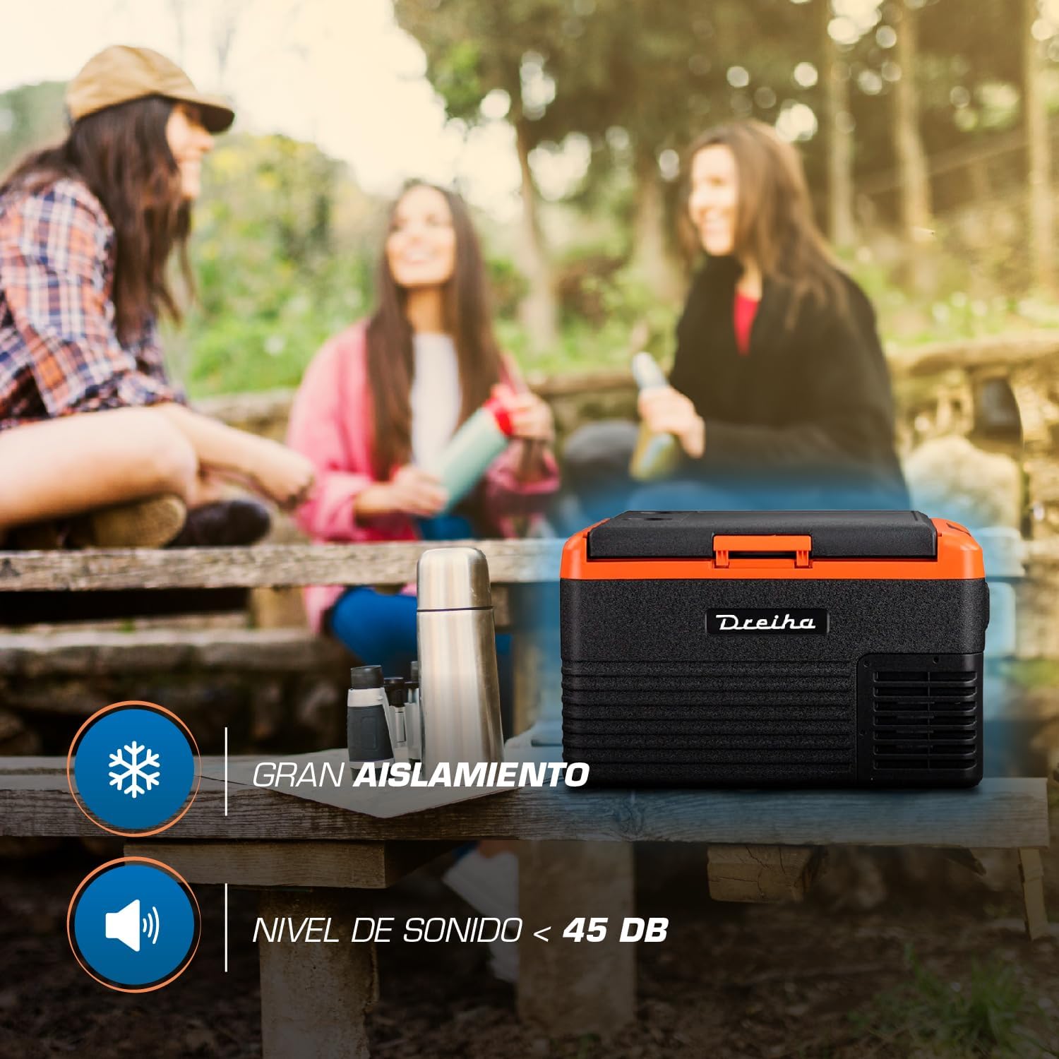 Geladeira portátil CBX30: Review após 7 dias em camping 12V/24V