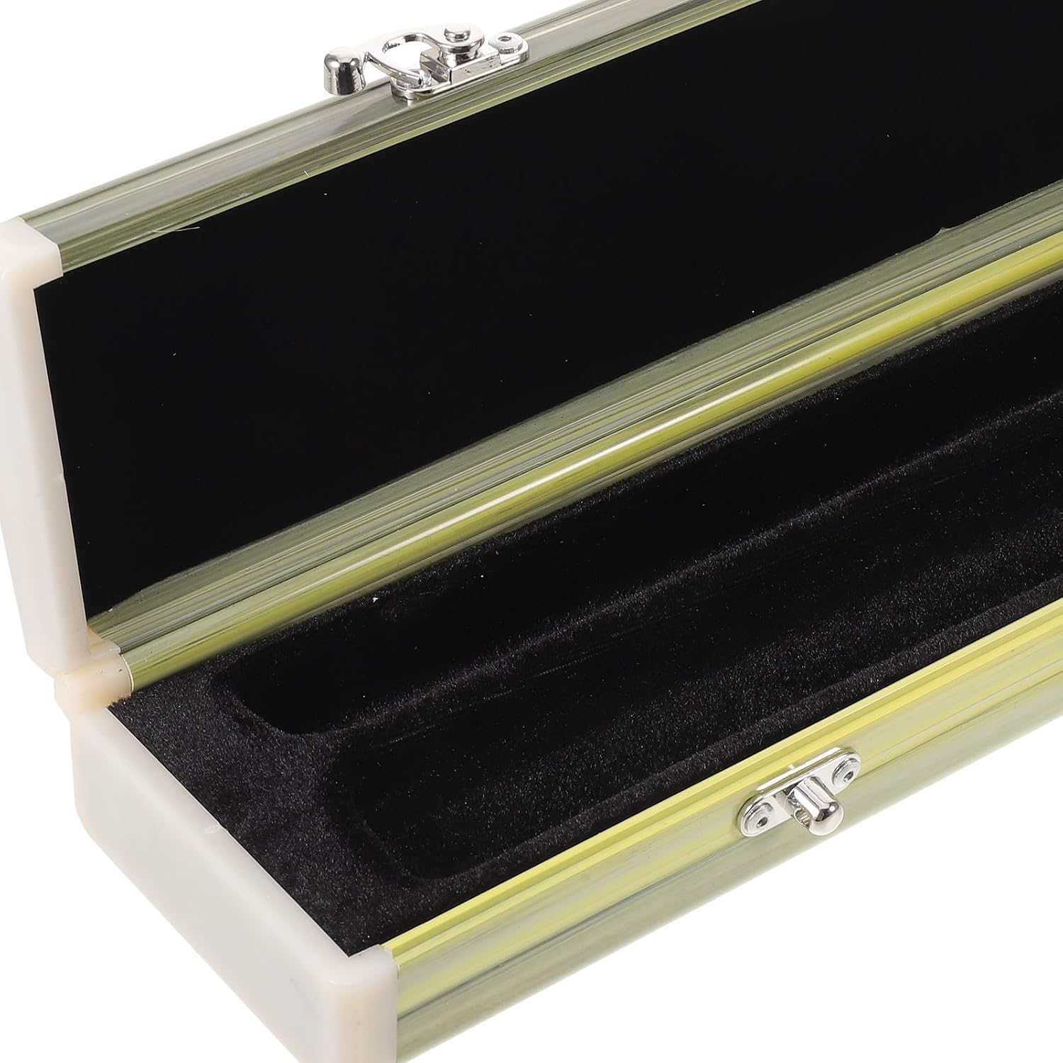 Alasum Lightweight Flute Box, 2-compartment Storage Case for Travel image 3