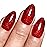 Imtiti Glitter Gel Nail Polish, 0.5 Fl Oz Christmas Red Glitter Gel Polish Soak Off LED U V Shimmer Sparkle Nail Gel Polish Fall Winter DIY Nail Art Starter Manicure Salon for Women Girls