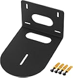 VANROUG Camera Wall Mount Bracket, Universal Security Camera Mounting Holder, Small Universal Wall Mounting Bracket for Hanging Small Select Surveillance Cameras or Speaker, Black Color