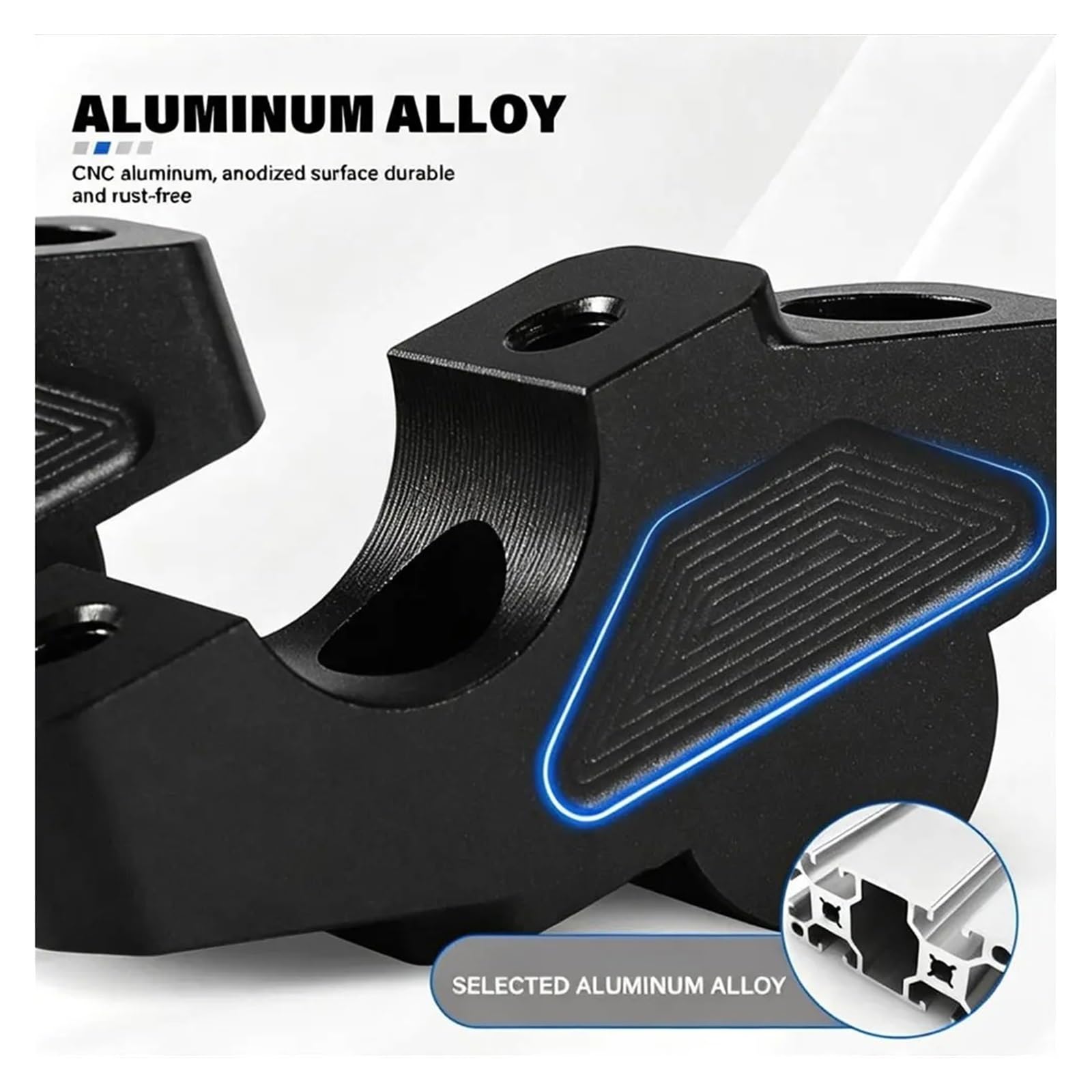 Alzamanubrio Moto Per ZONTES 368G 368 G 368-G 368g 2024 2025 2026 Offset Indietro Spostare Manubrio Morsetto Adattatore Riser Regolabile