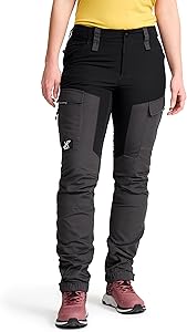 Damen Pants zum Wandern Lang.  Outdoorhose mit 7 Taschen